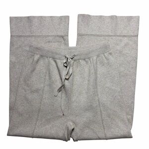 Shop Stevie Tan Knit Wide Leg Pants Size Small